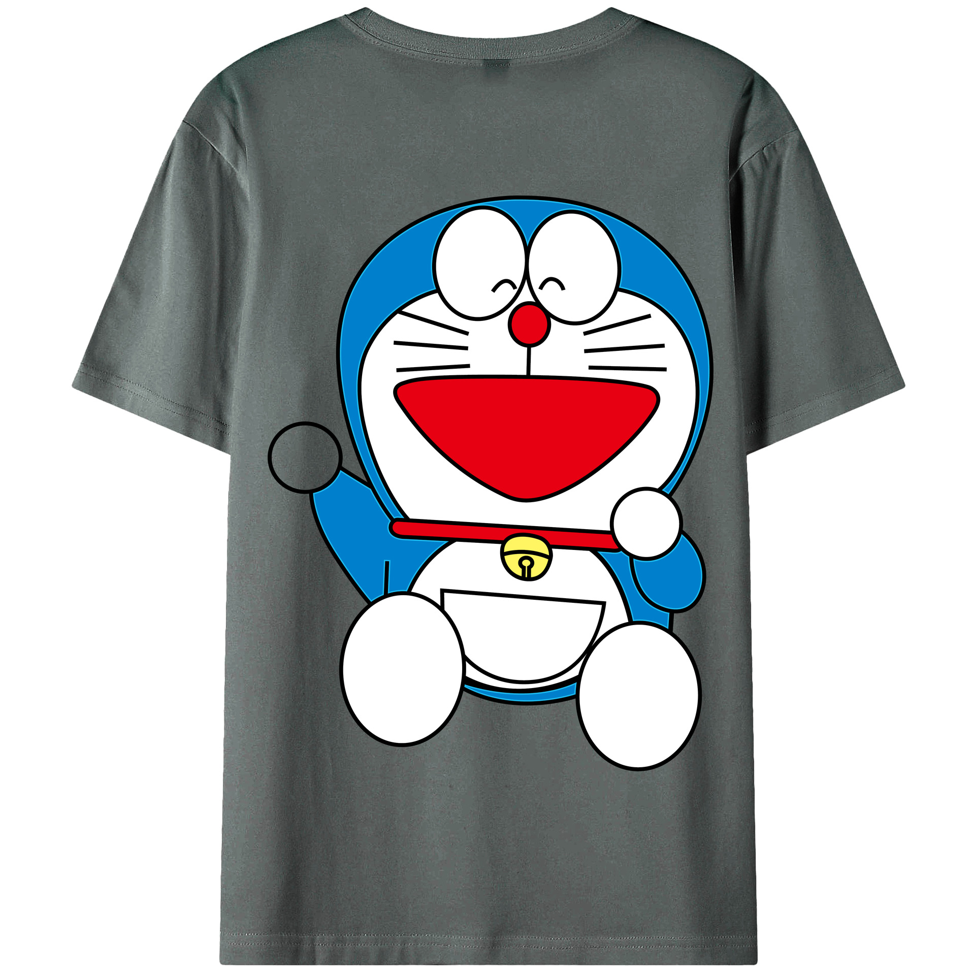 （画像用） ドラえもん Doraemon 綿100％半袖Tシャツ（背面プリント）